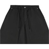 image:imageGORGLITTER Mens Summer Cargo Shorts Elastic High Waist Wide Leg Athletic Gym Basketball Drawstring Workout ShortsSolid Black