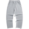 image:imageGORGLITTER Mens Y2K Graphic Baggy Sweatpants Drawstring Waist Wide Leg Jogger Pants Streetwear with PocketsGrey