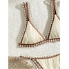 image:imageGORGLITTER Womens 2 Piece Bikini Sets Sexy Thong amp GString Swimwear High Waisted Spaghetti Strap Cheeky SwimsuitBeige