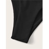image:imageGORGLITTER Womens Cheeky Thong Bikini High Cut Bathing Suit Bottoms V Cut Swimsuit BottomBlack