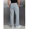 image:imageGORGLITTER Mens Baggy Sweatpants Y2k Oversized Drawstring Wide Leg Barrel Sweat Pants StreetwearLight Grey Ny