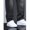 image:imageGORGLITTER Mens Jeans Baggy Denim 90s Vintage Casual High Waist Regular Fit Pants Jeans Hip Hop Streetwear TrousersGrey Black