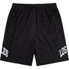 image:imageGORGLITTER Mens Summer Graphic Workout Shorts Casual Work Streetwear Drawstring High Waist Shorts BottomsBlack Floral