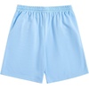 image:imageGORGLITTER Mens Summer Graphic Workout Shorts Casual Work Streetwear Drawstring High Waist Shorts BottomsBlue