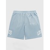 image:imageGORGLITTER Mens Summer Graphic Workout Shorts Casual Work Streetwear Drawstring High Waist Shorts BottomsBlue Floral Print