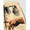 image:imageGORGLITTER Mens Summer Graphic Workout Shorts Casual Work Streetwear Drawstring High Waist Shorts BottomsKhaki Graphic