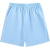 image:imageGORGLITTER Mens Summer Graphic Workout Shorts Casual Work Streetwear Drawstring High Waist Shorts BottomsLight Blue Graphic