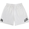 image:imageGORGLITTER Mens Summer Graphic Workout Shorts Casual Work Streetwear Drawstring High Waist Shorts BottomsWhite Floral