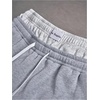 image:imageGORGLITTER Mens Wide Leg Sweatpants Streetwear Double Waisted Workout Baggy Sweat PantsGrey