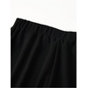 image:imageGORGLITTER Womens Elastic Wide Leg Palazzo Pants High Waisted Stretchy Front Seam Business Casual PantsBlack
