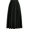 image:imageGORGLITTER Womens Flowy Maxi Skirt Pleated High Waist A Line Long Skirts Work Business Trendy Outfits 2025Black