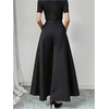 image:imageGORGLITTER Womens Flowy Pleated Dress Pants Dressy Trouser Casual High Waist Wide Leg Business Casual Slacks Work PantSolid Black