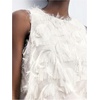 image:imageGORGLITTER Womens Fringed Boho Western Tops Sleeveless Crew Neck Y2k Country Concert Going Out Tank TopWhite