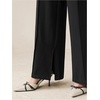image:imageGORGLITTER Womens Lace High Waisted Business Casual Work Trousers Dress Pants Dressy Office Straight Leg Slacks Pants