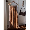image:imageGORGLITTER Womens Leopard Pants Cheetah Print Wide Leg High Waisted Sweatpants Baggy Striped Joggers TrousersBrown