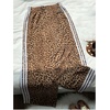 image:imageGORGLITTER Womens Leopard Pants Cheetah Print Wide Leg High Waisted Sweatpants Baggy Striped Joggers TrousersBrown