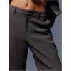image:imageGORGLITTER Womens Low Rise Dress Pants Dressy Low Waisted Wide Leg Straight Business Work Trousers Slacks Pants BottomsArmy Green
