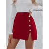 image:imageGORGLITTER Womens Metal Split Mini Skirt High Waisted Dressy Elegant A Line Short Concert Going Out Skirts