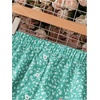 image:imageGORGLITTER Womens Plus Size Skirts for Curvy Floral Midi Skirts Boho Summer Vacation High Waist A Line Flowy Maxi SkirtLight Green