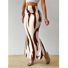 image:imageGORGLITTER Womens Ruched Bodycon Maxi Skirt High Waisted Fishtail Pencil Long Winter Skirts Fall Trendy 2025Coffee Brown