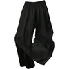 image:imageGORGLITTER Womens Satin Wide Leg Pants Drawstring Waist Baggy Business Casual Flowy Trousers Quiet Luxury ClothesBlack Solid