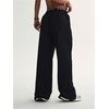 image:imageGORGLITTER Womens Stacked Baggy Sweatpants Y2K Fall Wide Leg High Waist Jogger Travel Yoga Workout Sweat PantsBlack