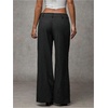 image:imageGORGLITTER Womens Striped Low Rise Dress Pants Straight Wide Leg Business Casual Slacks Trousers with PocketsBlack