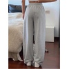 image:imageGORGLITTER Womens Wide Leg Sweatpants Casual Baggy High Waisted Pleated Sweat Track Pants Trousers with Pockets