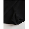 image:imageGORGLITTER Womens Wrap Skirts Going Out Shorts Dressy High Waisted Asymmetrical Metal Ruched A Line Short Skirt SkortsBlack
