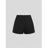 image:imageGORGLITTER Womens Wrap Skirts Going Out Shorts Dressy High Waisted Asymmetrical Metal Ruched A Line Short Skirt SkortsBlack