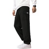 image:imageGORGLITTER Mens Cargo Sweatpants Drawstring Elastic Waist Joggers Hiking Tactical Workout Pants with PocketsBlack Grey Green