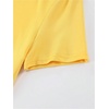 image:imageGORGLITTER Womens Brazil Crop Top Y2K Graphic Short Sleeve Crew Neck T ShirtYellow