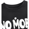 image:imageGORGLITTER Womens Letter Graphic Print Crop Tee Shirt Top Crewneck Slim Fitted Short Sleeve TShirtBlack Letter