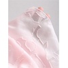 image:imageGORGLITTER Womens Smocked Peplum Tie Front Blouse Floral Jacquard Sweetheart Neck Puff Sleeve Babydoll TopsPink