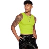 image:imageMens Fashion Workout Crop Tank Top Slim Fit Hot ShirtsGreen
