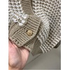 image:imageGORGLITTER Womens Button Up Cardigans Cozy Chunky Long Sleeve Oversized Trendy Spring 2026 Sweater Knitwear Tops Khaki Small