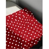 image:imageGORGLITTER Womens Polka Dots Ruffle Skirt with Shorts Low Rise Ruched Boho Flowy A Line SkortsBurgundy