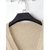 image:imageGORGLITTER Womens Wrap Tops Cardigan Sweater Casual Deep V Neck Long Sleeve Dressy Sweater Casual Going Out OutfitsApricot White
