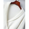 image:imageGORGLITTER Womens Wrap Tops Cardigan Sweater Casual Deep V Neck Long Sleeve Dressy Sweater Casual Going Out OutfitsWhite