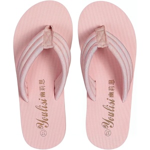 image:imageGORGLITTER Womens Platform Wedge Flip Flops Trendy Dressy Open Toe Thong Summer Casual SandalsPink