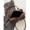 image:imageGORGLITTER Womens Vintage Shoulder Bag Designer Y2k 90s Top Handle HandbagSolid Brown
