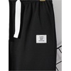 image:imageGORGLITTER Boys Baggy Sweatpants Wide Leg Elastic Waist Jogger Track Sweat Pants with PocketsBlack