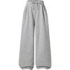 image:imageGORGLITTER Girls Wide Leg Sweatpants High Waisted Baggy Track Sweat PantsGrey