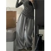 image:imageGORGLITTER Womens Baggy Sweatpants Y2k Drawstring Sweat Pants with Pockets  High Waisted Oversized Sweatpants Deep Pockets Lounging Or Casual Wear Early 2000s VibeGrey