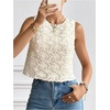image:imageGORGLITTER Womens Bow Sheer Tops Tie Back Mesh Y2K Cropped Tank Tops  3D Floral Going Out Tops Western Resort Outfits Casual Blouses 2026Apricot