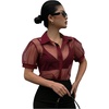 Solid Burgundy
