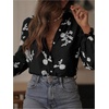 image:imageGORGLITTER Womens Embroidered Tops Boho Peasant Blouses Dressy CasualBlack