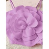 image:imageGORGLITTER Womens Flower Going Out Crop Tops Cute Boho Concert Club OutfitLilac Purple