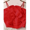 image:imageGORGLITTER Womens Flower Going Out Crop Tops Cute Boho Concert Club OutfitRed