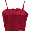 image:imageGORGLITTER Womens Flower Going Out Crop Tops Cute Boho Concert Club OutfitRose Red